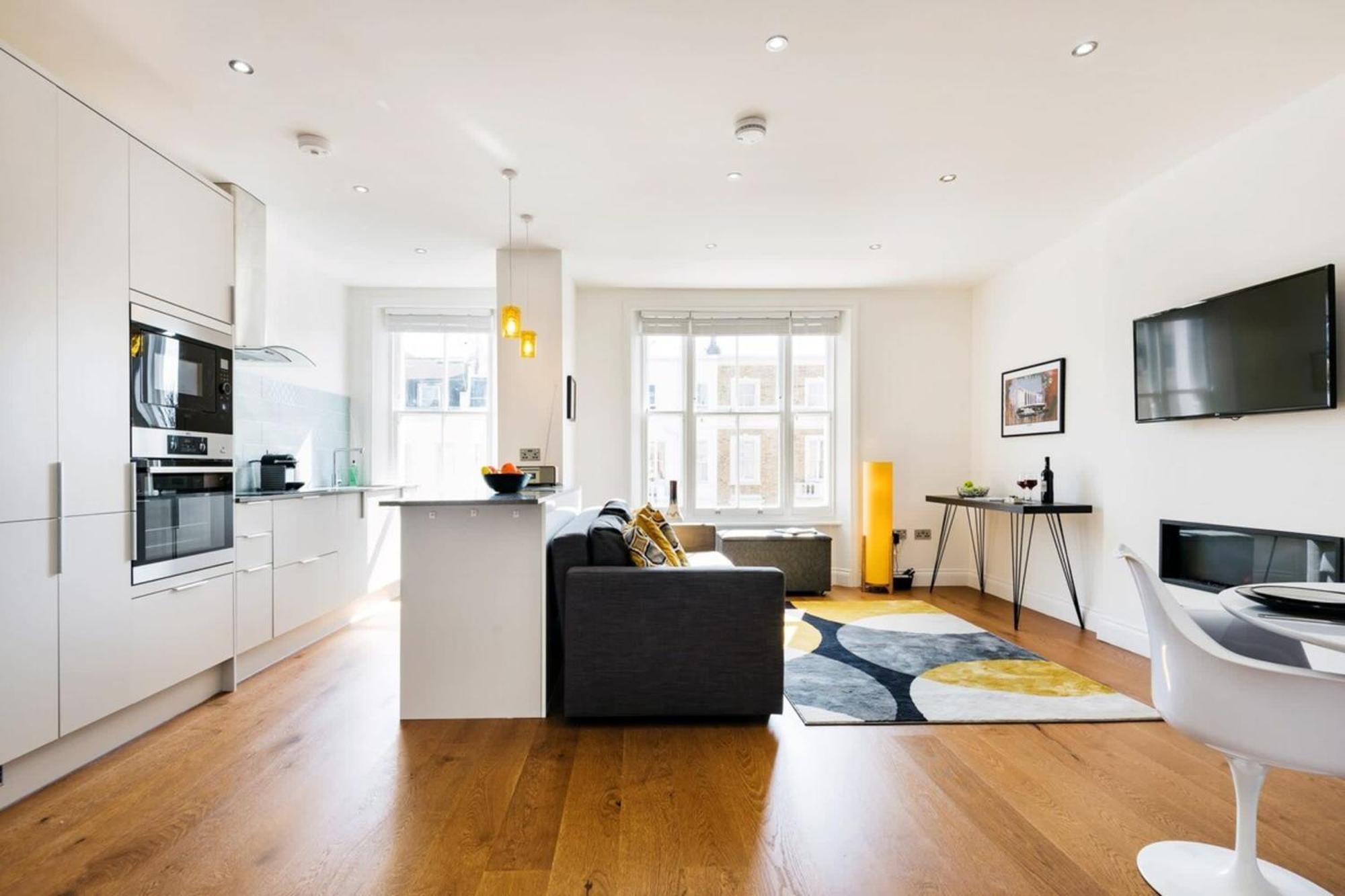 Апартаменты Bright And Modern Earls Court Gem Лондон Экстерьер фото